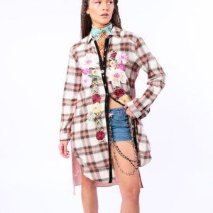 ARATTA SILENT JOURNEY ANNABEL EMBROIDERED TUNIC